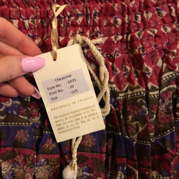 Blue Hippy Cheyenne Mini Skirt. - Picture 3 of 3